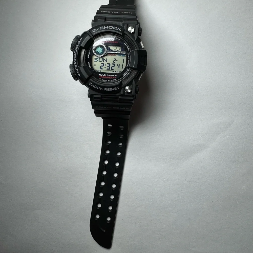 Casio G-Shock Frogman Black Digital Men’s Watch GWF-1000-1JF - Picture 5 of 6